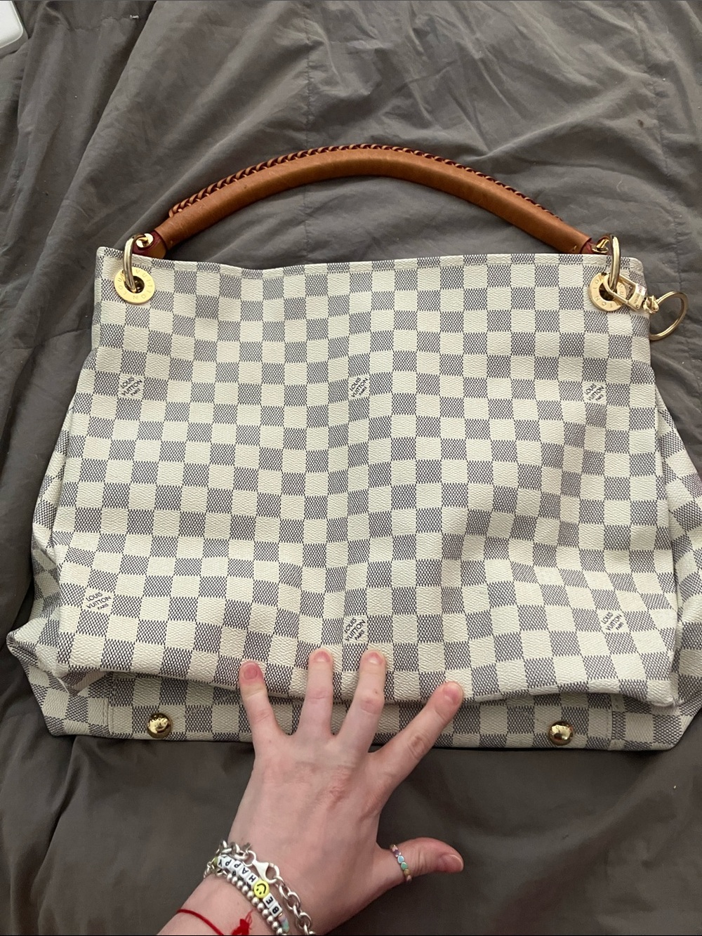 LV Damier Azure Artsy tote